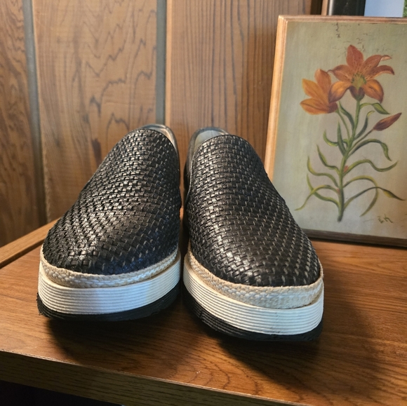 Pons Quintana Women's 6006 Lyon Black Slip-On Shoes - Picture 10 of 10